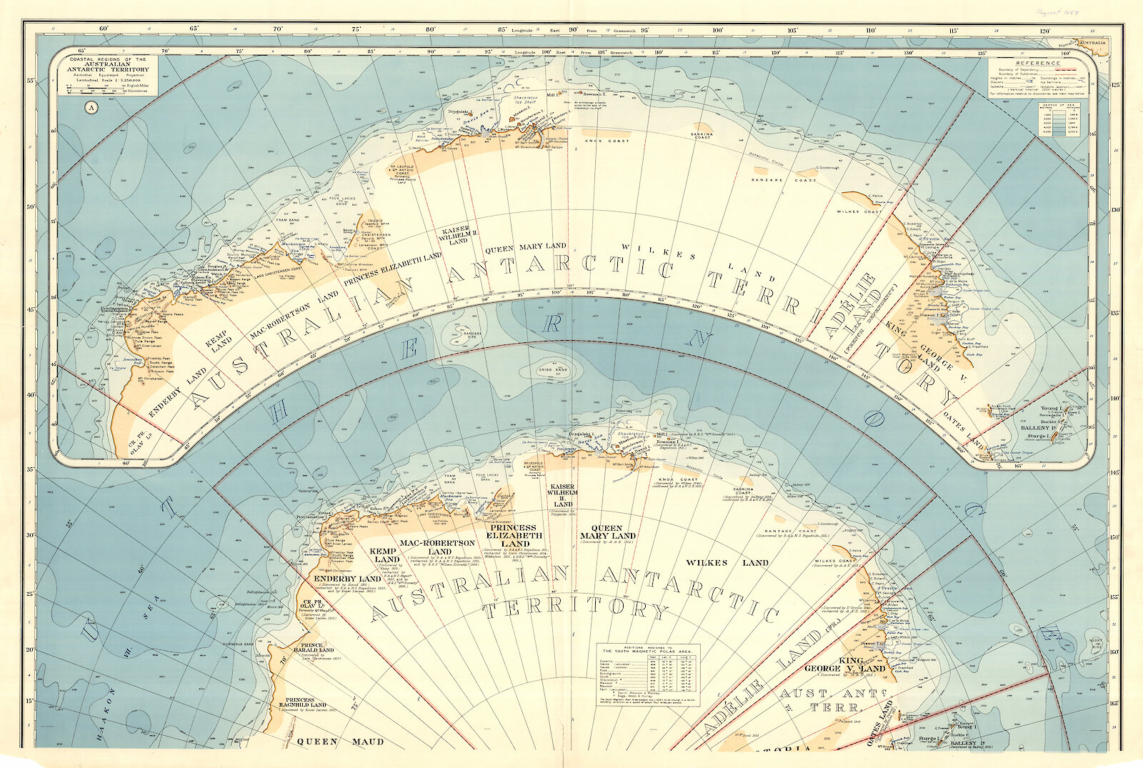 ligevægt Støv berolige Antarctic maps go digital — Magazine Issue 37: December 2019 — Australian  Antarctic Program