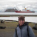 La Trobe University marine biologist Dr Jan Strugnell in the subantarctic.