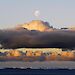 Cumulous clouds over icebergs in the Southern Ocean