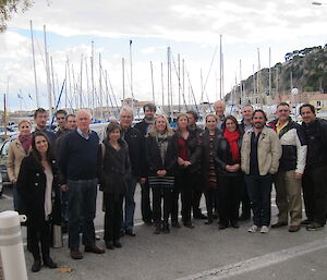 FOCE researchers at a Free Ocean CO2 Enrichment workshop in Nice, France, in December 2012