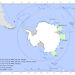 Map of Antarctica showing the location of the proposed Marine Protected Areas