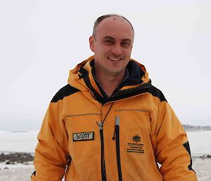 Scott Adam in Antarctica