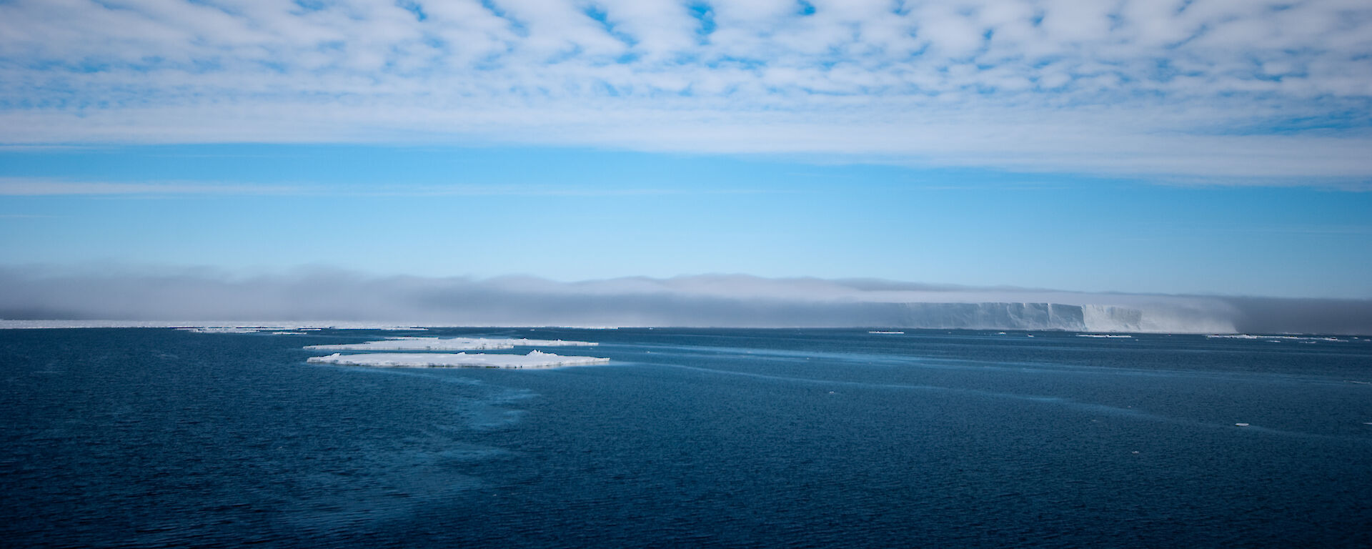 Clouds over Southern Ocean.