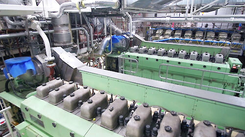 Diesel generators of the Nuyina.