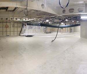 The future mess (dining room) where expeditioners will enjoy hearty meals and 24/7 chocolate biscuits.