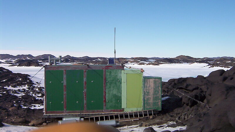 Field hut — external view