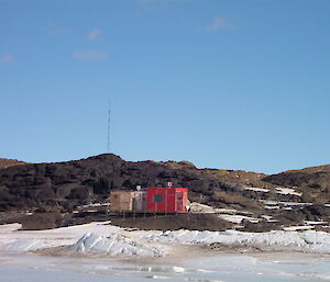 Brookes Hut, external view