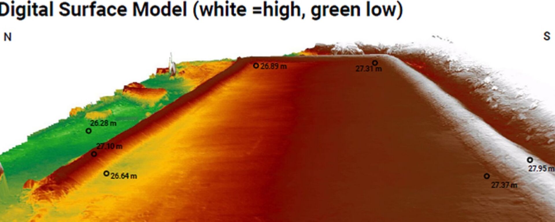 Graphic of the remediation site