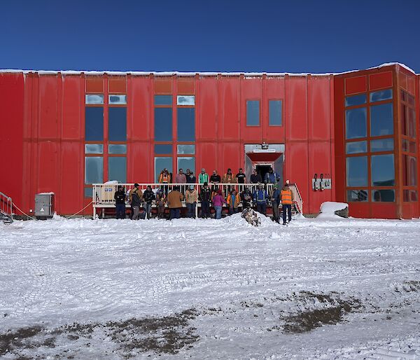 Group photos of the summer team at Casey this season