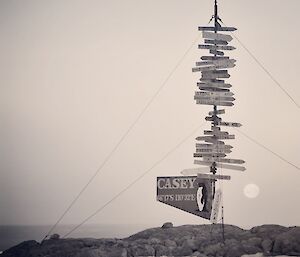 The Casey signpost