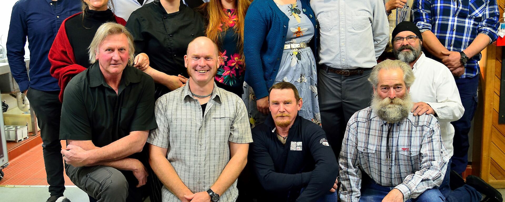 group photo of expeditioners