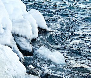 frozen sea spray