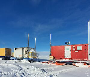 Transporting Wilkins equipment and vehicles to Casey for servicing over the winter