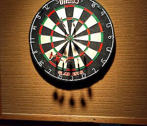 Dart board