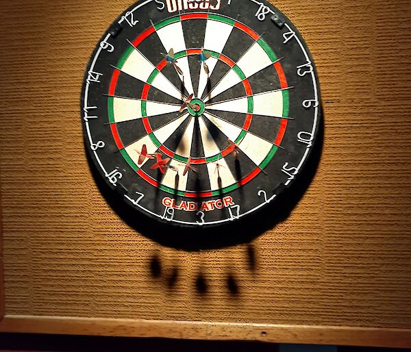 Dart board