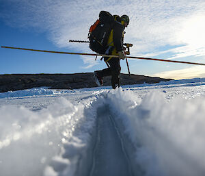 Out on the sea ice