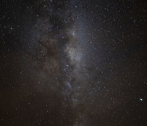 The milky way taken from Casey station