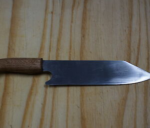 A kitchen knife made at Casey