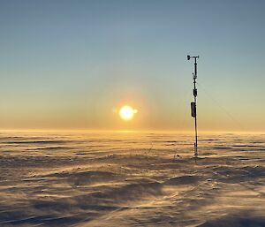 The AWS automatic weather station at Law Dome near Casey