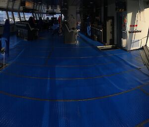 View of consoles on the Bridge of the Nuyina.