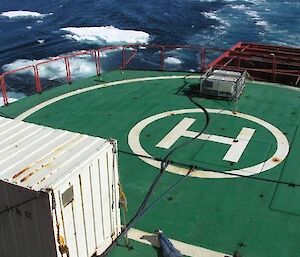 Aurora Australis helicopter deck