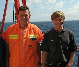 The BROKE-West voyage team — still smiling after 66 days at sea together