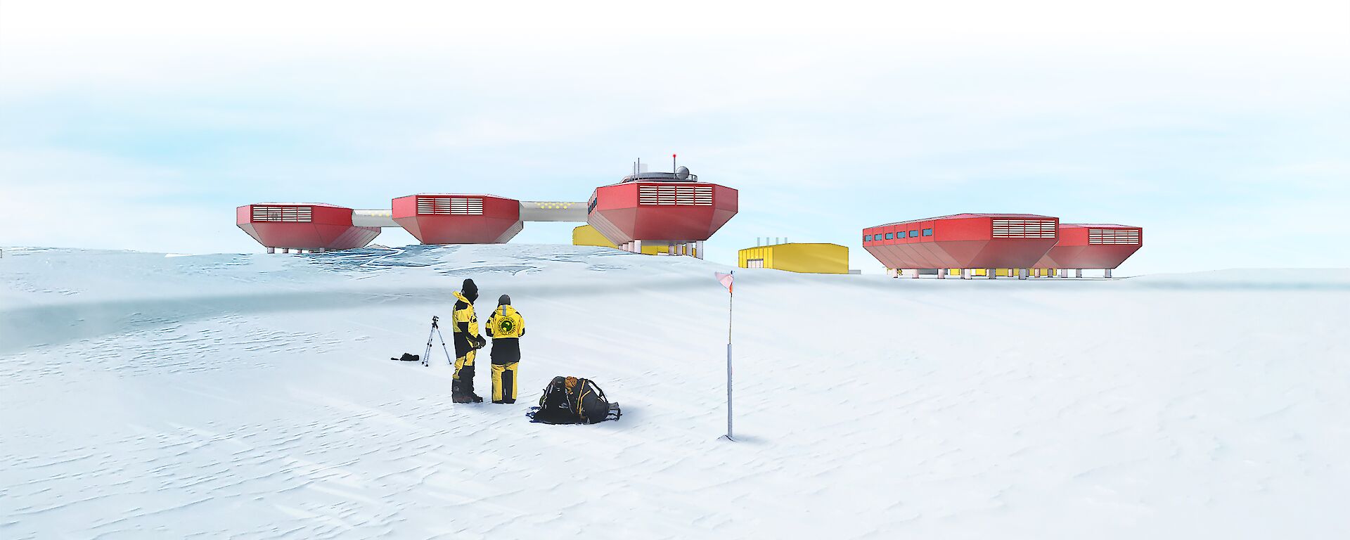 Artist’s impression of future Davis research station