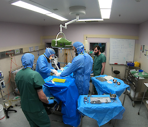 Surgery simulation