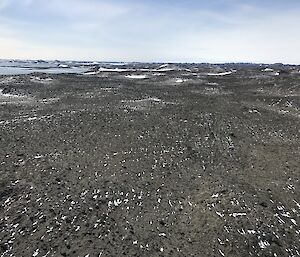 A rocky landscape