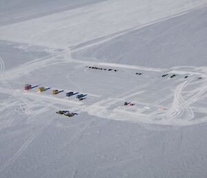 vehicles on ice