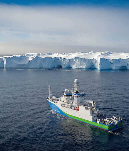 ship with iceberg