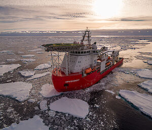 ship in ice