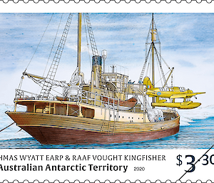 HMAS Wyatt Earp stamp issue 2020