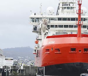 RSV Nuyina docked