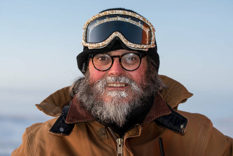 Portrait photo of Barry Becker out in the cold