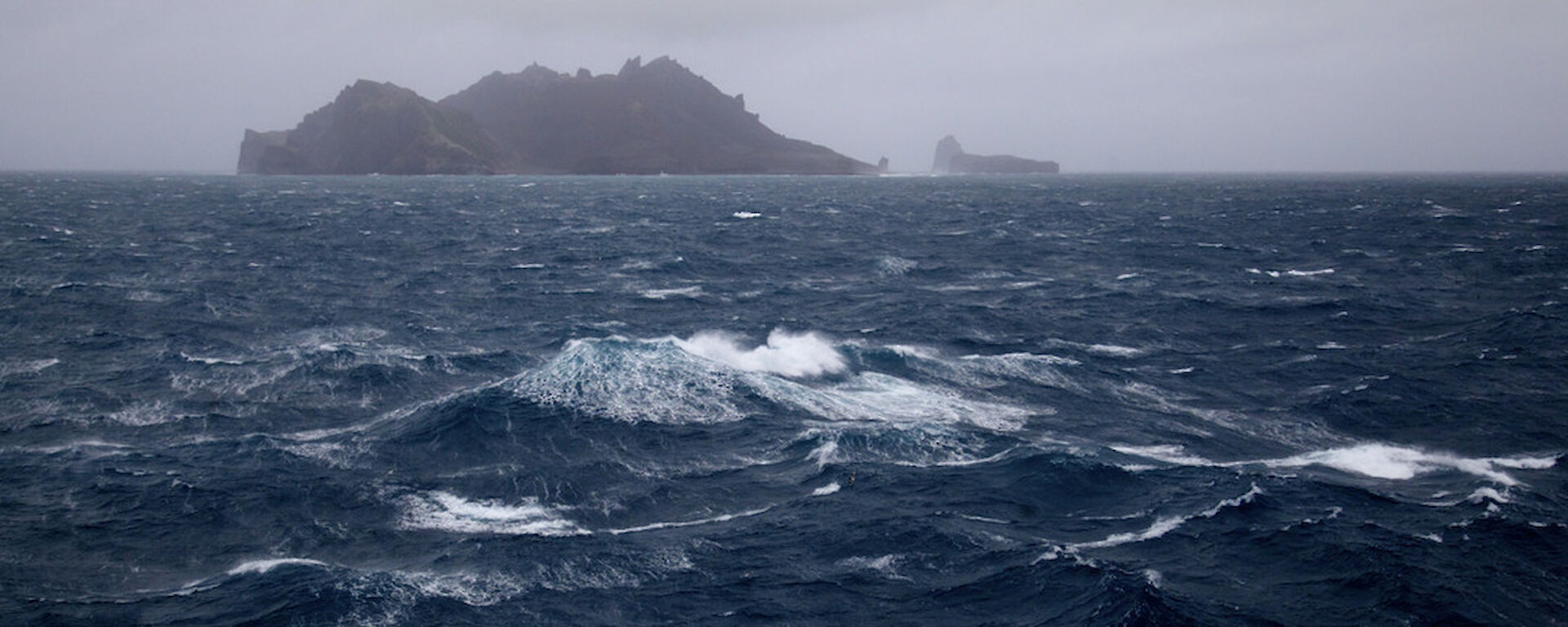 Islands viewed from ship
