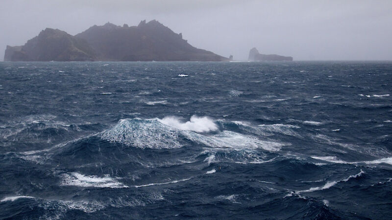 Islands viewed from ship