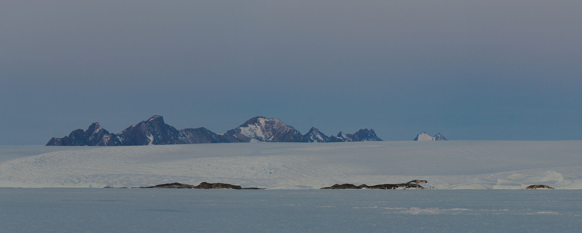 The four mountain ranges across the plateau