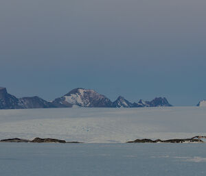 The four mountain ranges across the plateau