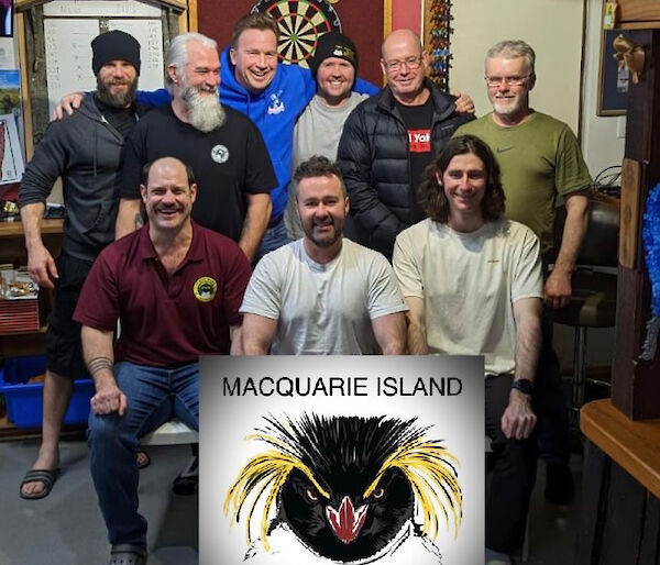 2023 Macquarie Island Darts Team Champions.