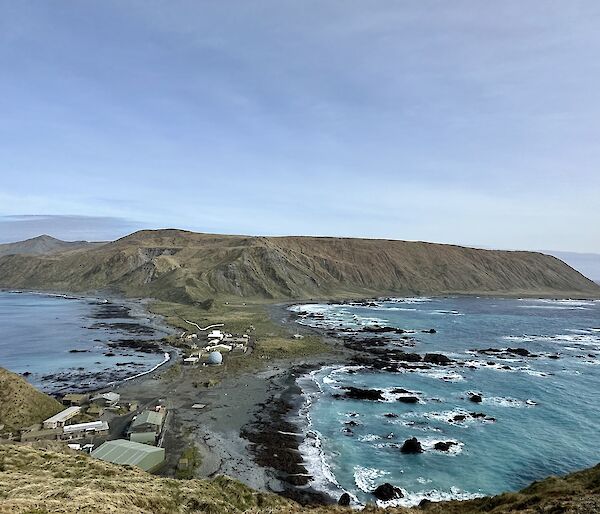 Macquarie Island from Golf Tee - 2023.