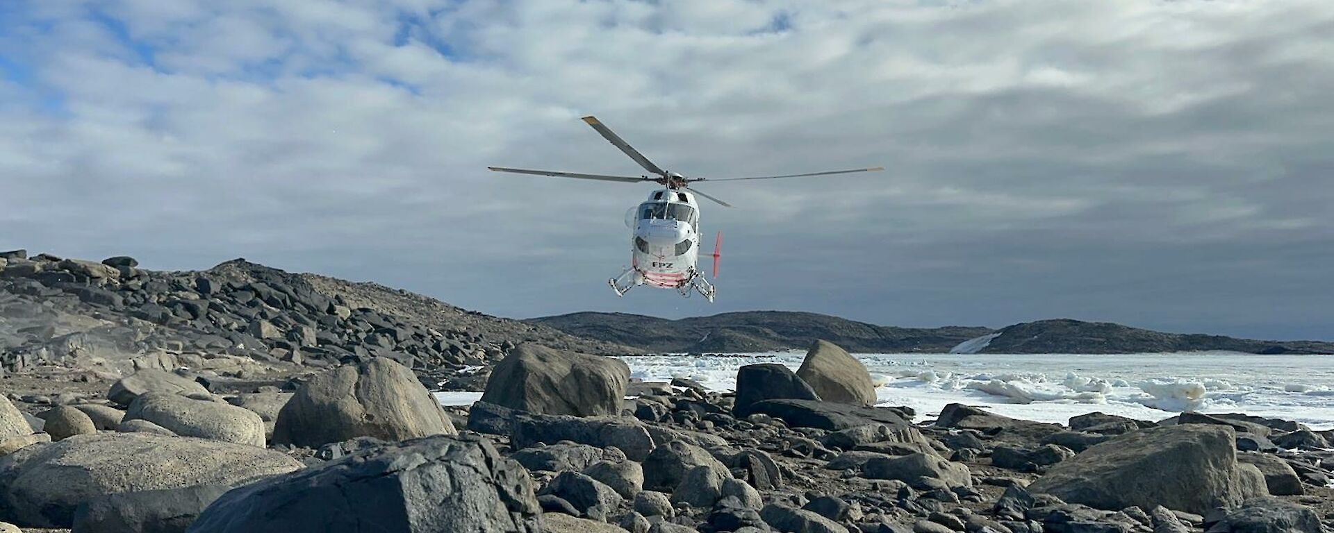 Helicopter landing