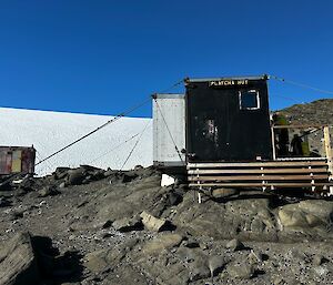 One of the remote Davis Field Huts
