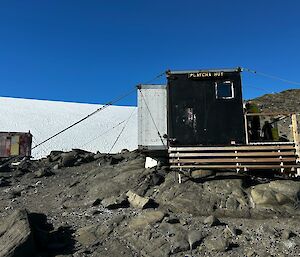 One of the remote Davis Field Huts