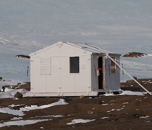 Absolute hut at Mawson station relocated from Heard Island