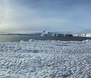 View from East Arm at Mawson before the sea surface froze