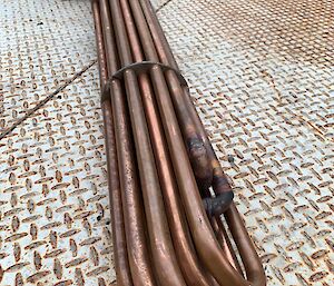 copper steam heat exchanger coil for calorifier