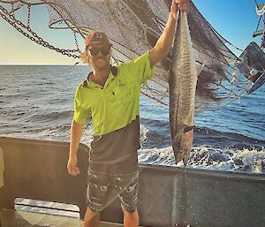 mitch holding a fish
