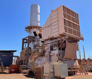 A power generation station machinery at Newman power station