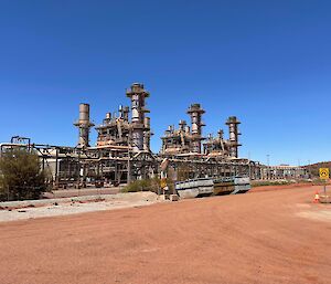 a power generation station machinery at Newman power station